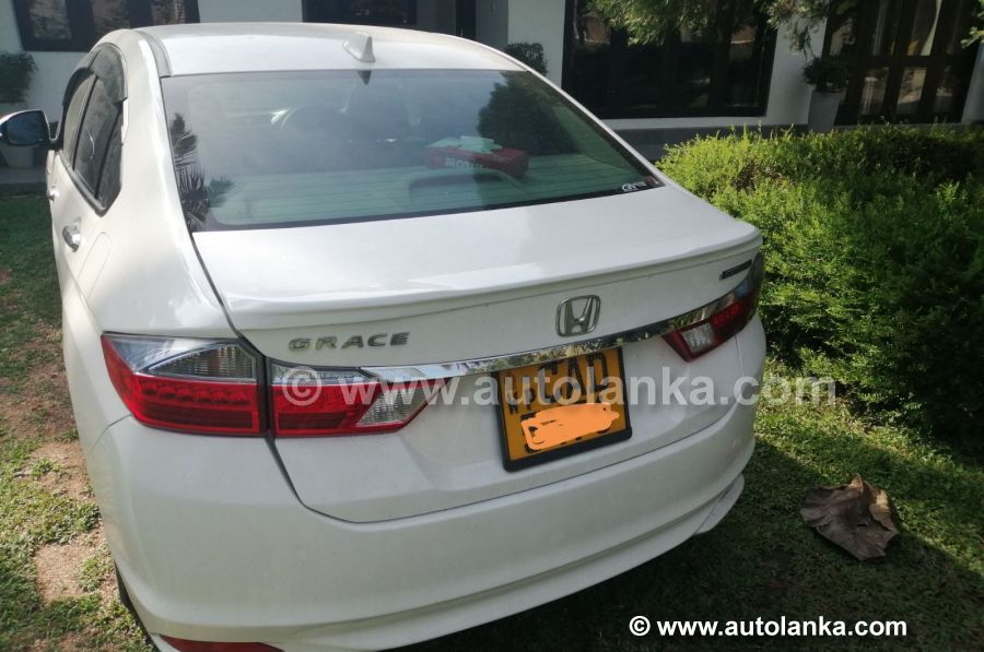 Honda Grace 2014 EX Pearl whaite