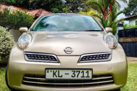 Nissan March AK12 2011 Gold