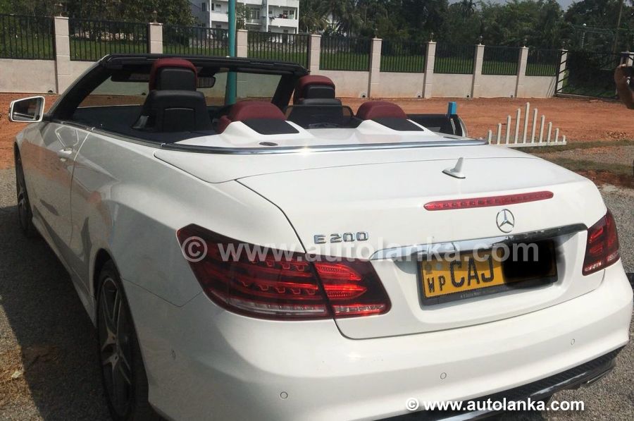 Mercedes Benz E200 Cabriolet AMG 2015