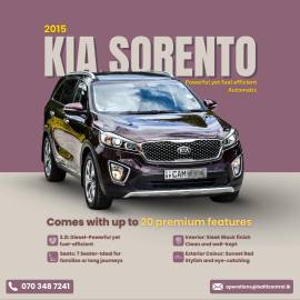 2015, Kia, Sorento, Used